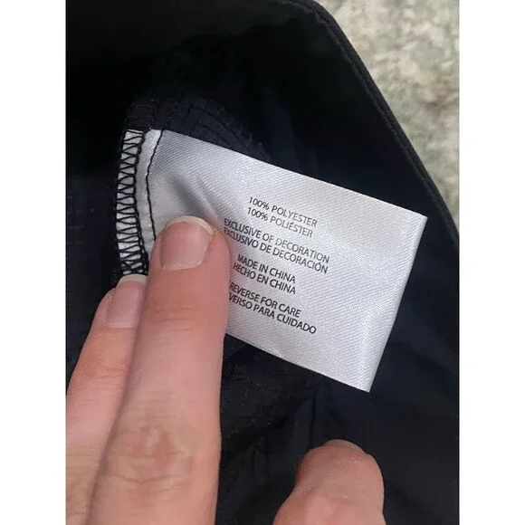 BANANA REPUBLIC Tech Pants Men 30x34 Black Performance Athleisure Lightweight - Picture 8 of 9